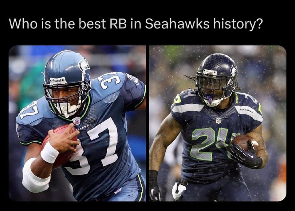 Seahawks Past Running Backs: Who Was the Best of the Bunch?