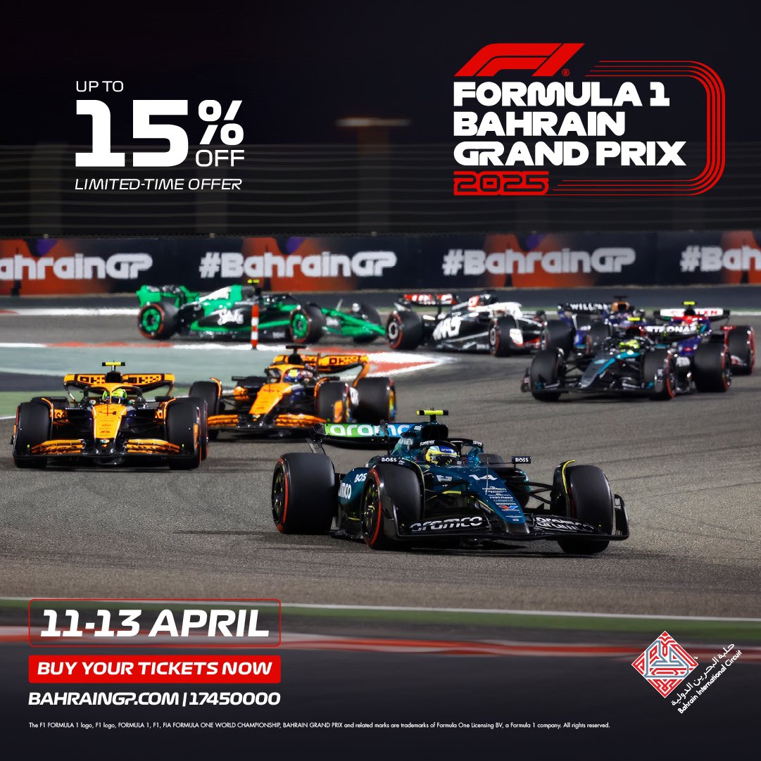 Bahrain GP 2025 Tickets on Sale: Grab Yours Now!