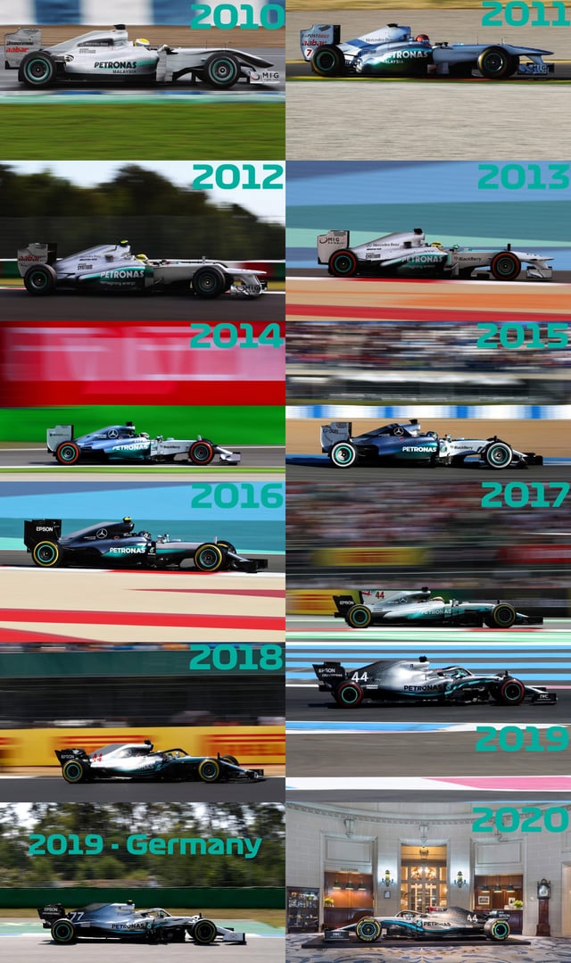 F1 Mercedes Livery 2017: The Best Livery on the Grid?