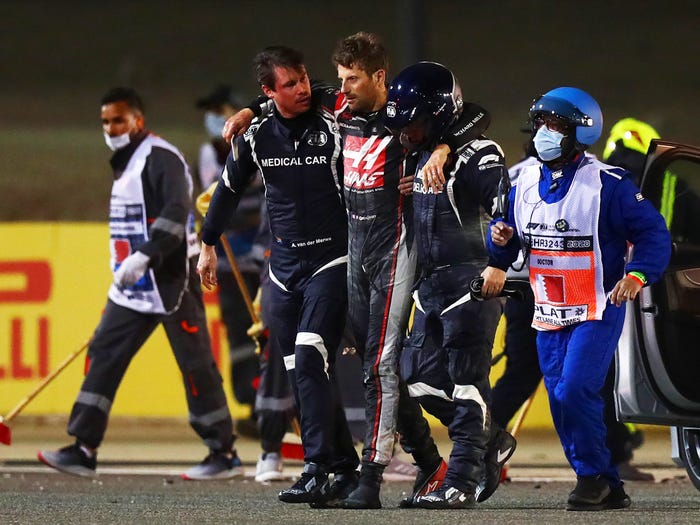 F1 Hero Dr Ian Roberts: Always Ready for Action in an Emergency!