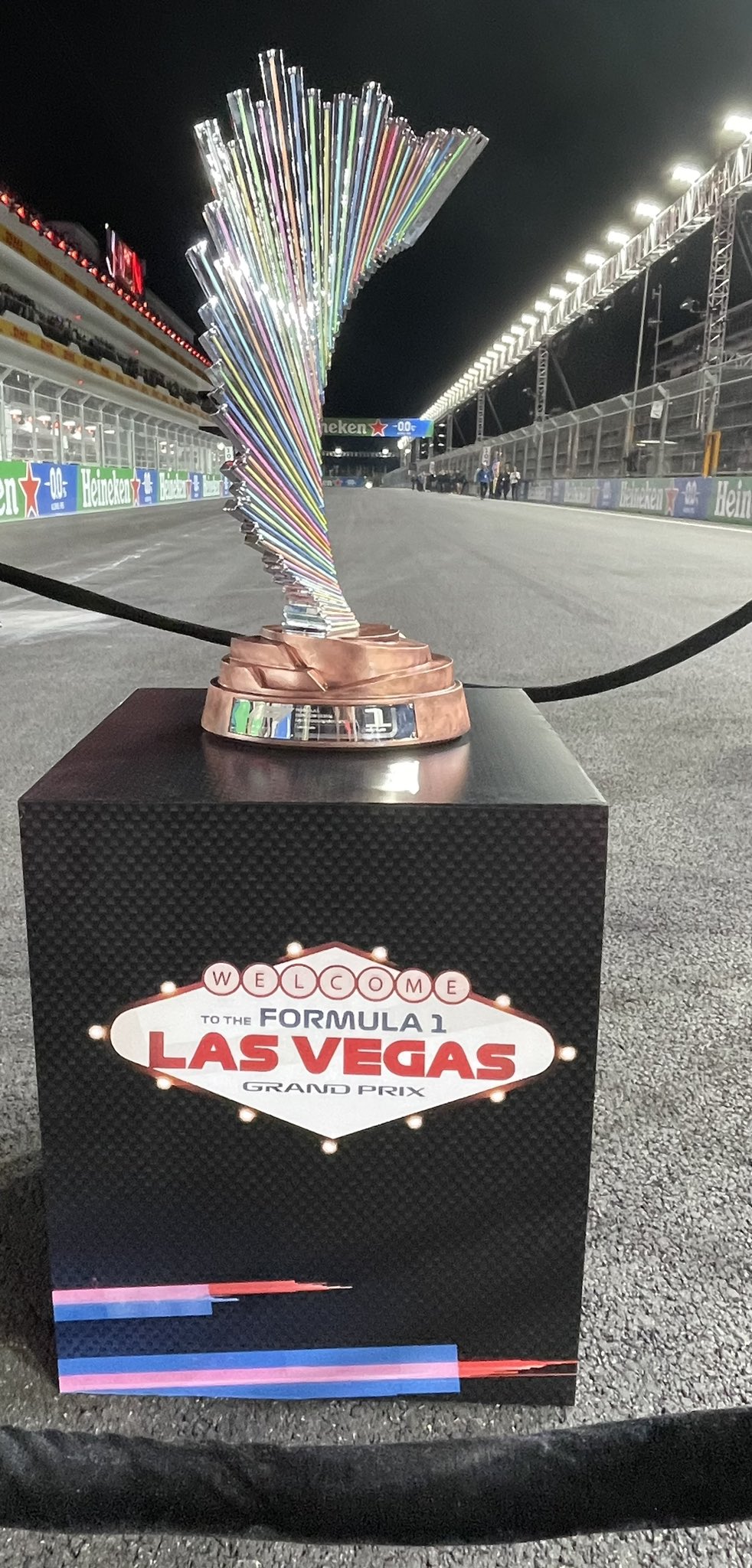 Las Vegas GP Trophy: History, Design, and Future