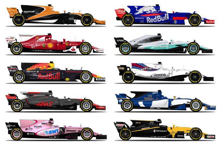 F1 Mercedes Livery 2017: The Best Livery on the Grid?