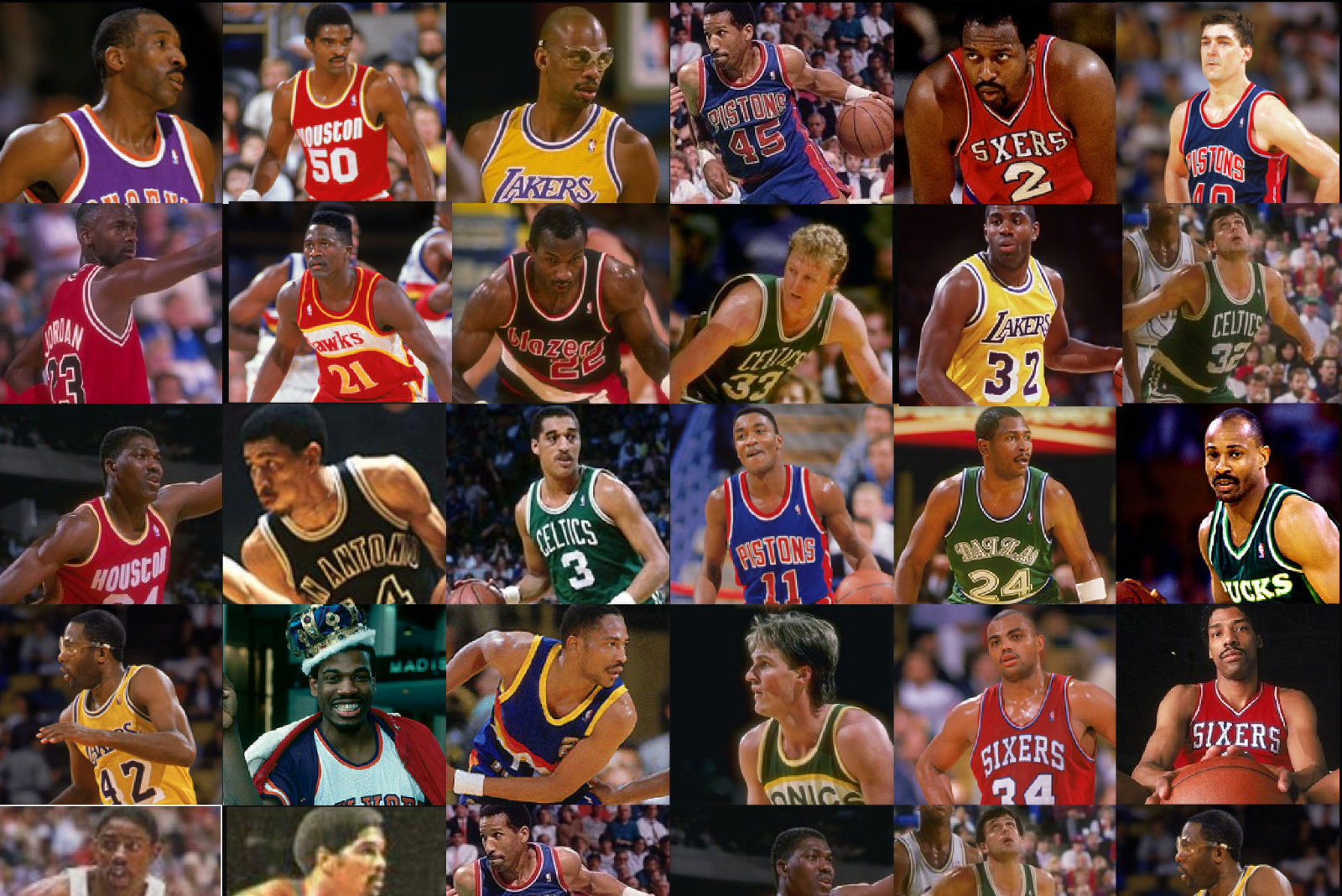 NBA Players 1980s: Relive the Glory Days of Basketball!