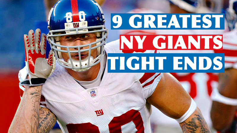 The Ultimate Guide to Giants Tight Ends All Time: From Past to Present, Here are the Best!