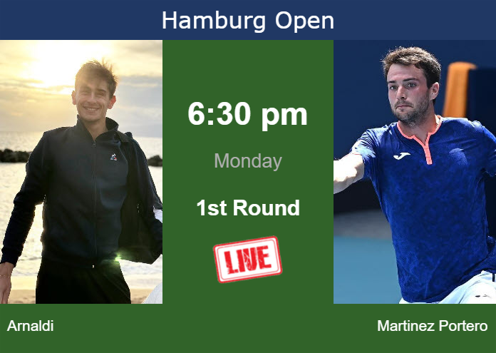 How to see Matteo Arnaldi vs Pedro Martinez? TV schedule and Live Stream.