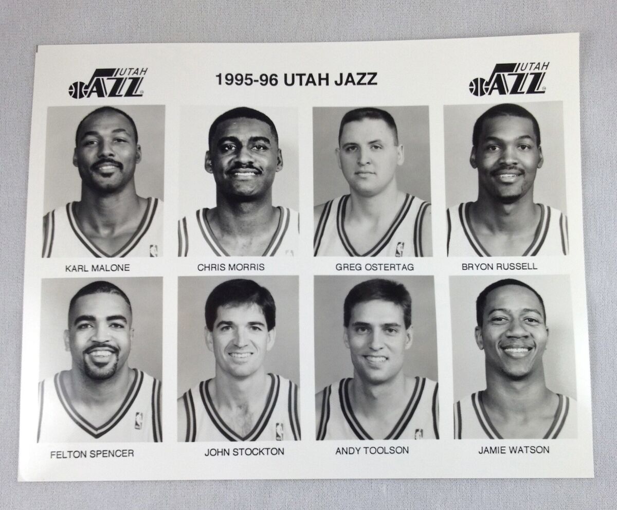 Explore the 1995 Utah Jazz Roster: Names, Numbers, and Positions.